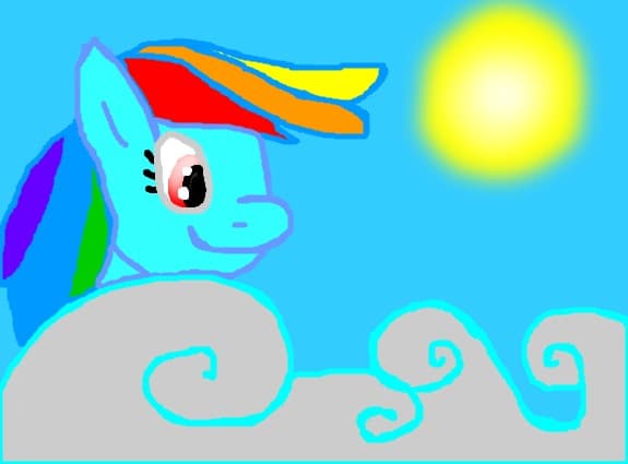 Cadou pt.Rainbow Dash XD