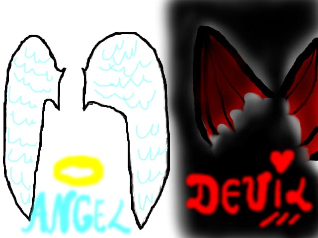 Angel and Devil