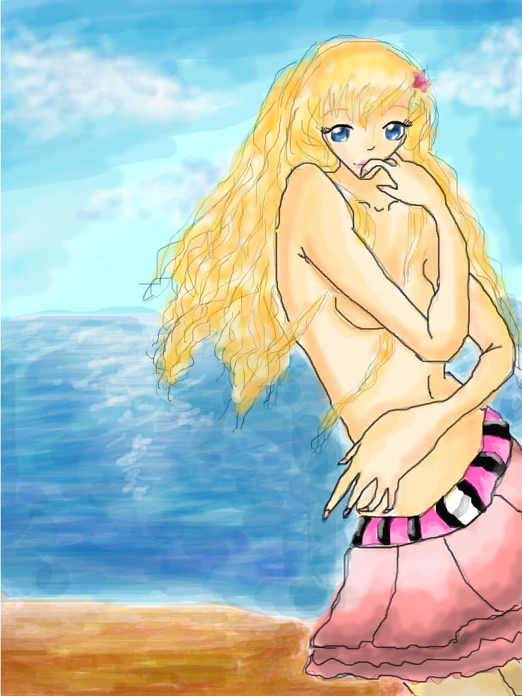 Anime Girl la mare [Mare Termina]