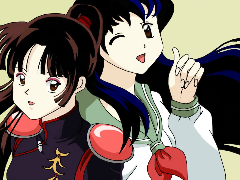 Sango&amp;Kagome [retusat]