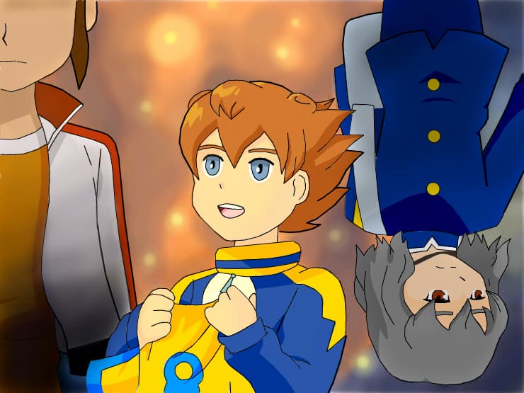 Endou Mamoru/ Mark Evans, Matsukaze Tenma, Shindou Takuto