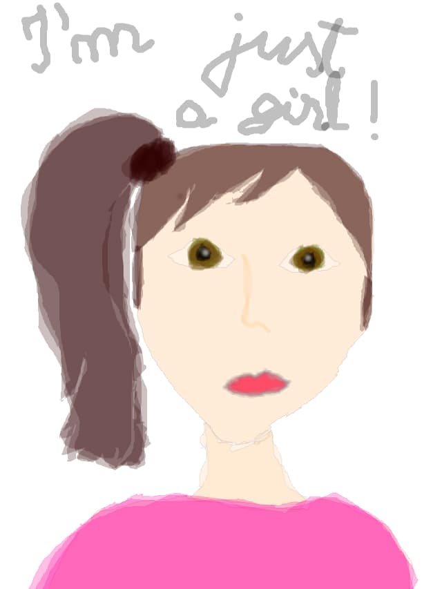 just a girl