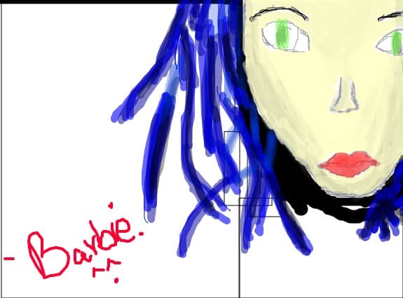 by Barbie :> :))) ,  BITCH