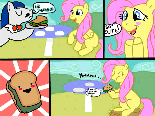 Fluttershy:francais cuisin