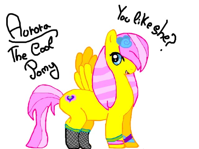 Aurora THe cool pony