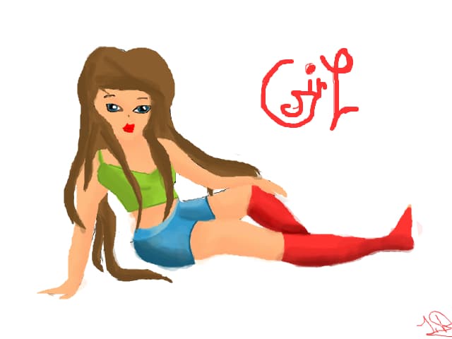 anime girl:D