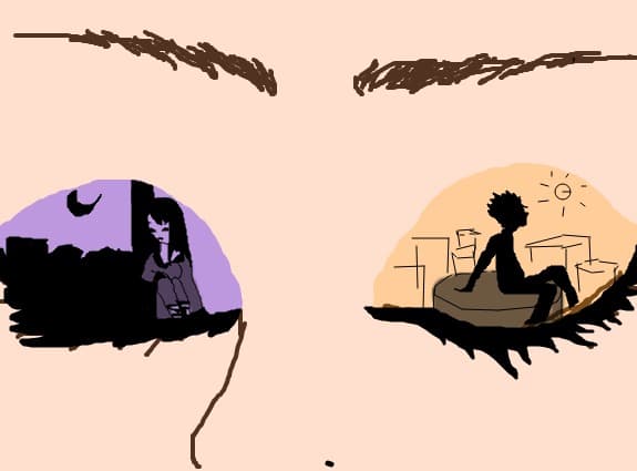 NaruHina Eye Tatoo