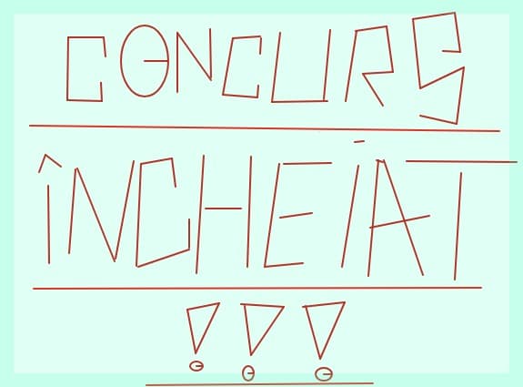 concurs incheiat