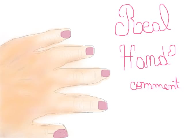 real hand