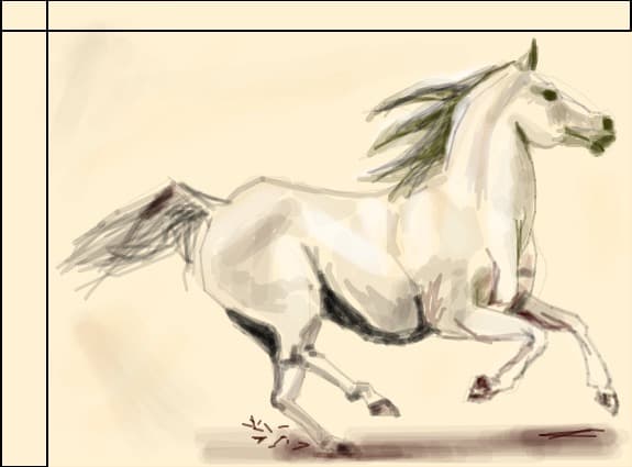vintage horse