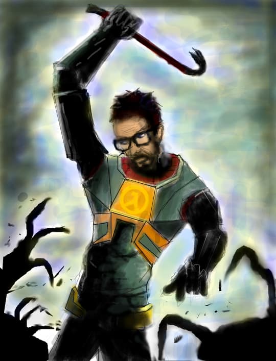 Grodon Freeman din half life (2)