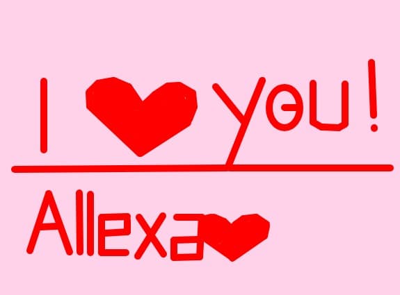 I love you!