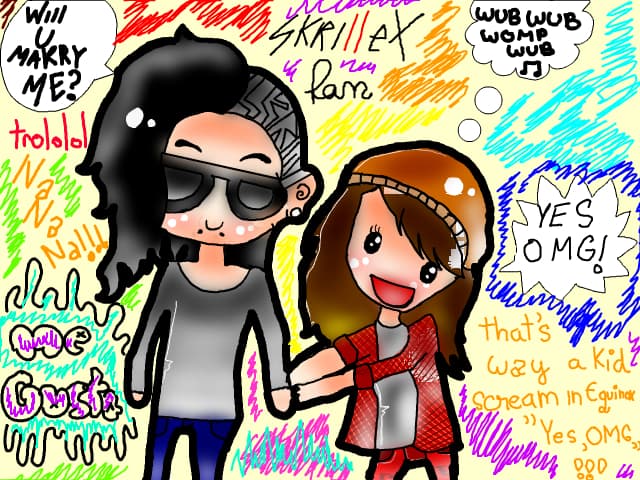 Just skrillex and me :))