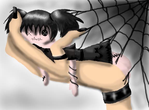 dark puppe ...