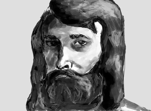 Desen 18917 modificat:Portret