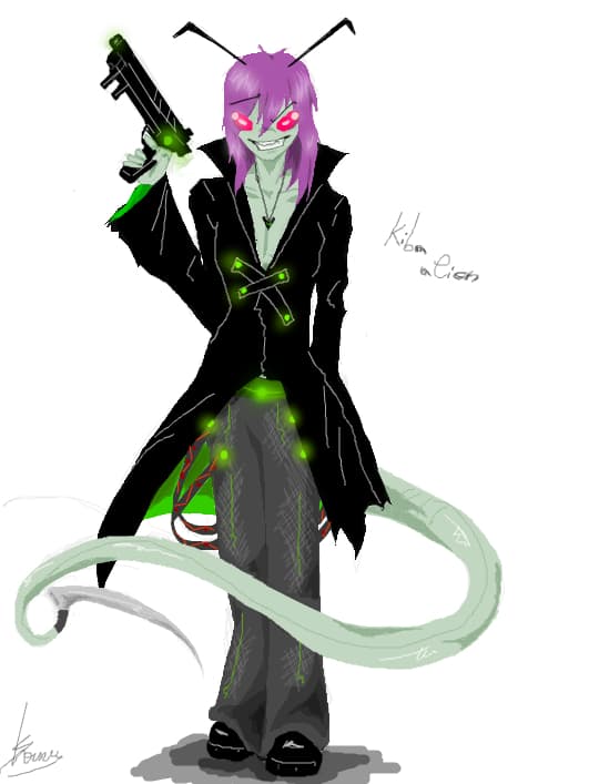 Oc Kiba alien :3
