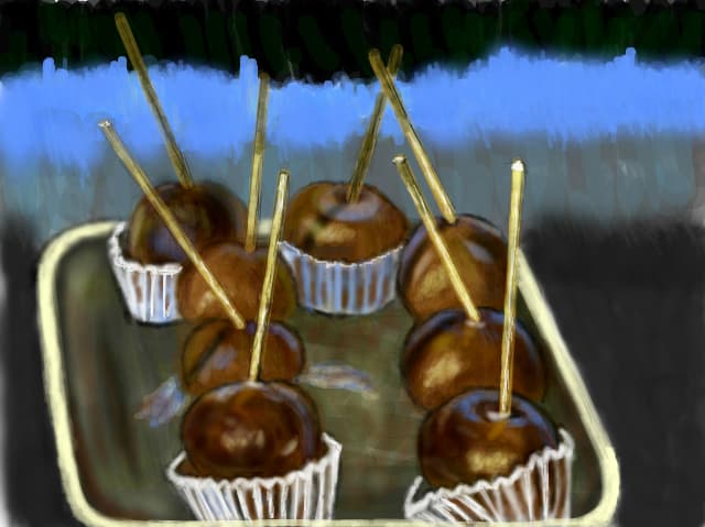 Caramel apple...!