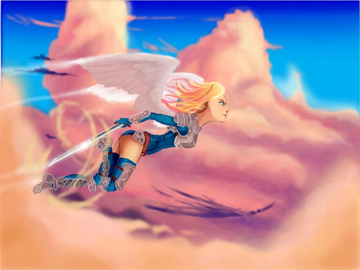 Angel in Filight