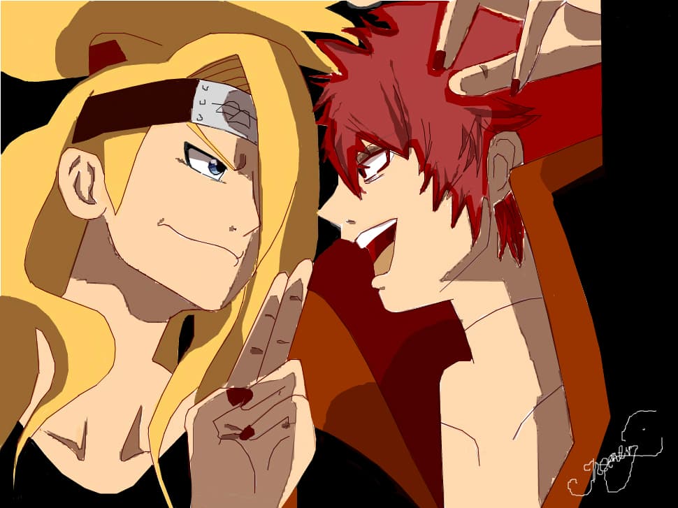 Sasori and Deidara