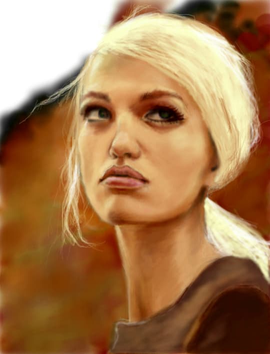 blonde