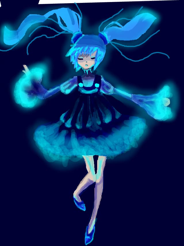 blue girl = neterminat