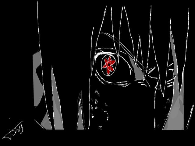 Sasuke mangekyou <3