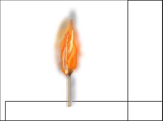 Un Chibrit aprins