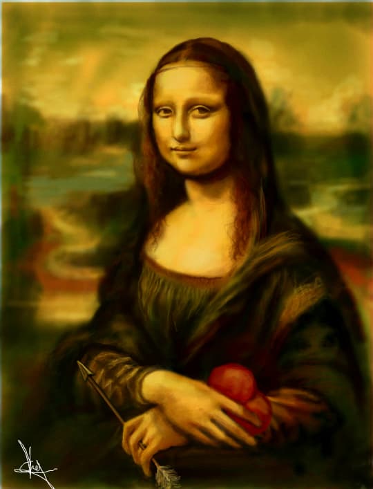 mona si cu lisa