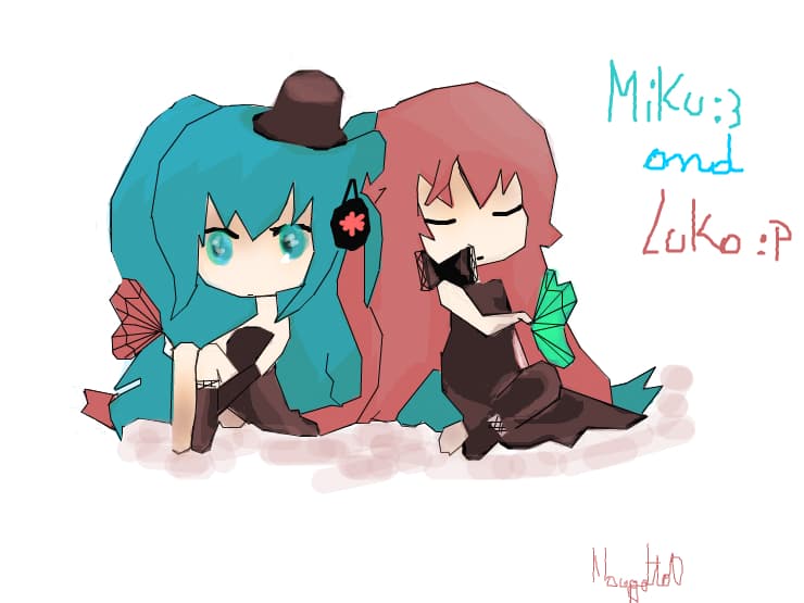 miku :3 and Luka :p