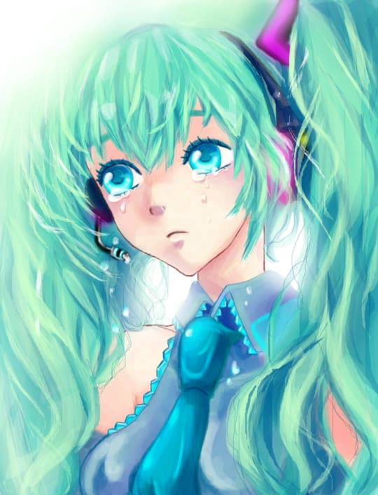 Tears of  happiness