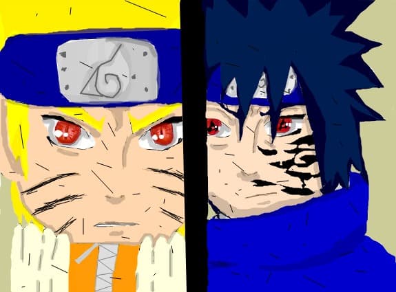 naruto vs sasuke
