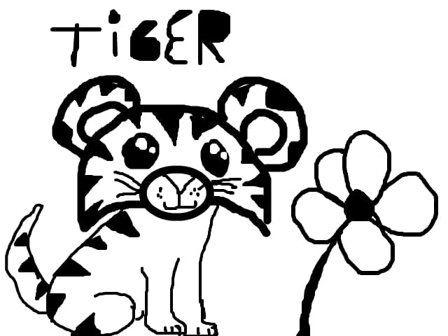 tiger cartoon
