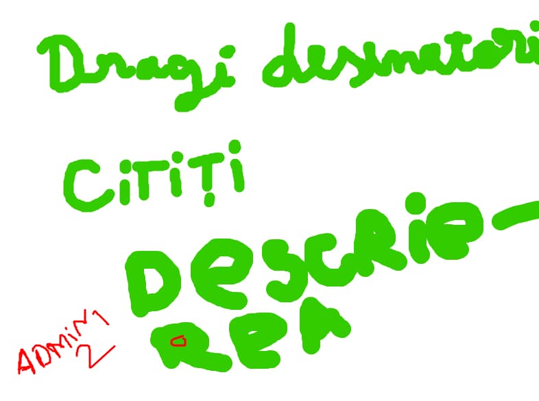 dragi desenatori,