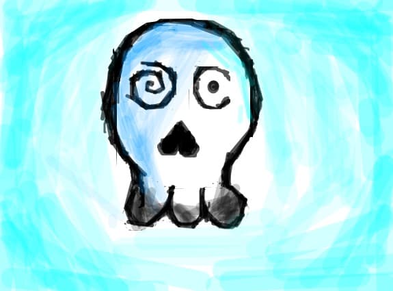 squid-like...  skull?