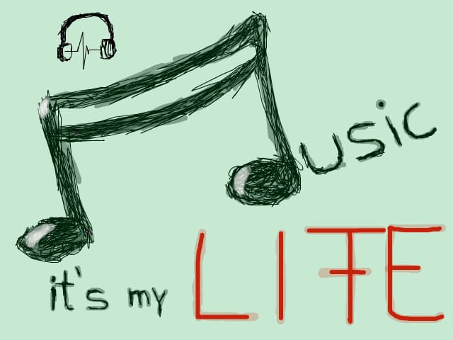 Music...