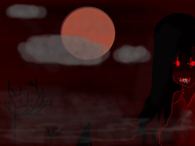 Vampir in luna plina
