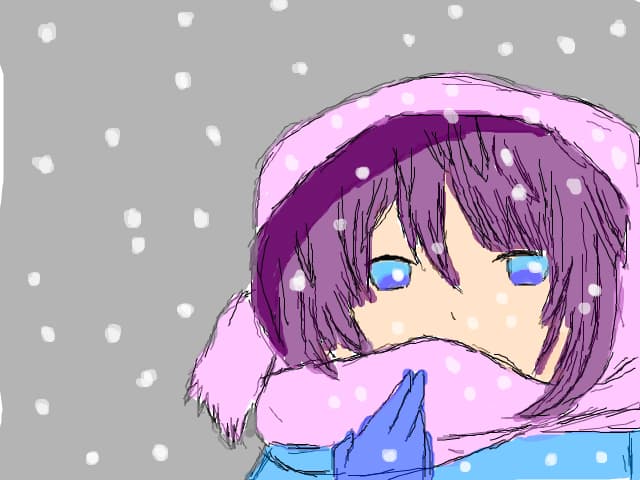 Snow.