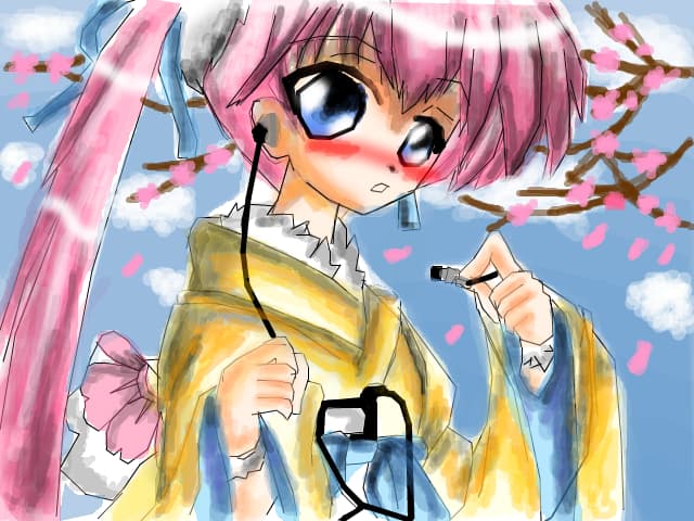 Anime kimono