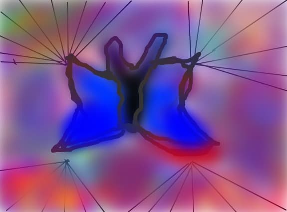 Fluture frumos