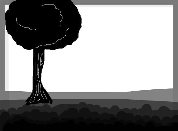 a  tree