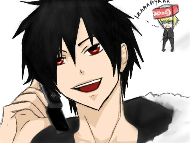 Shizuo: "Izaaaaaaaaaaaaaaya!!!"