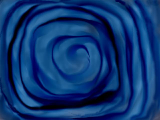 Blue rose