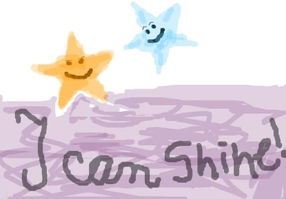I can make that stars dance I can shine!