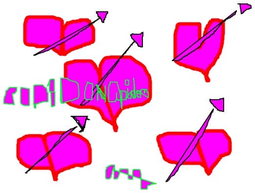 sagetile lui cupidon