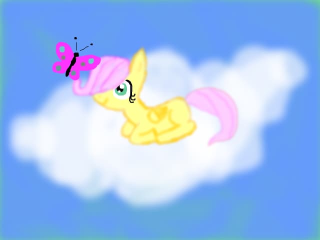 fluttershy in copilarie
