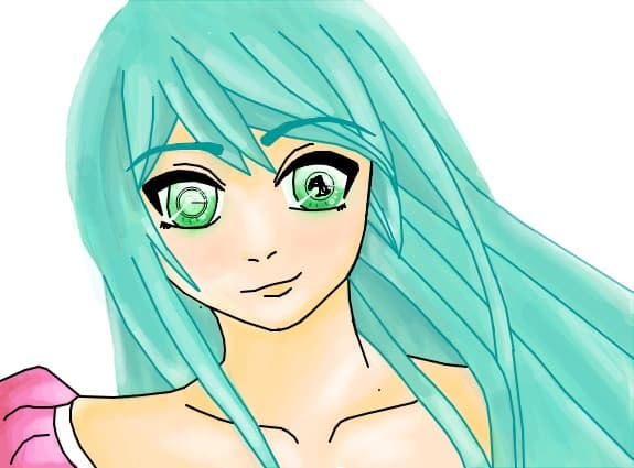 Anime girl Imagination