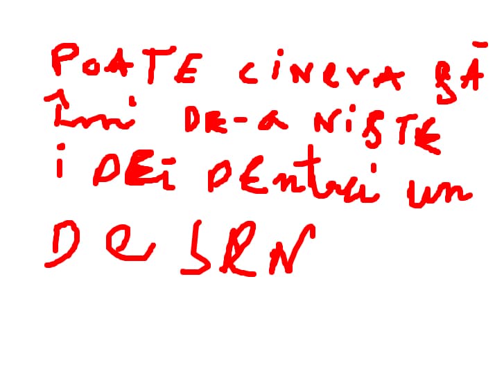 Poate sa imi dea cineva niste idei pentru noul meu desen
