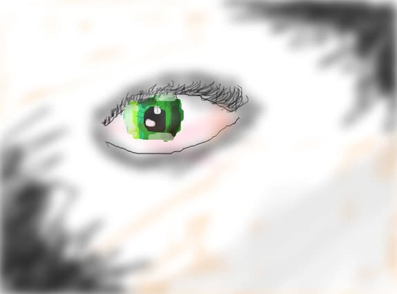 ochii  verde...o  uratzenieeeee
