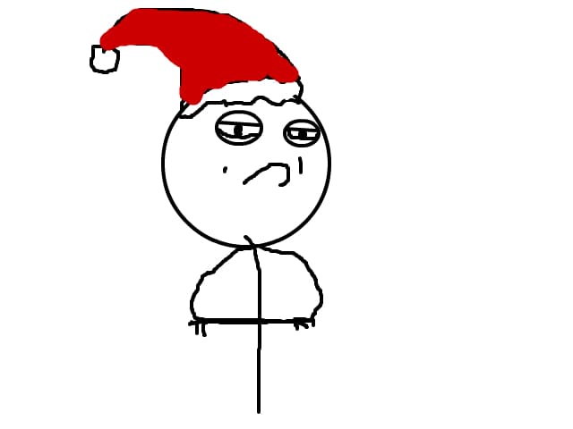 MEME Face de Craciun