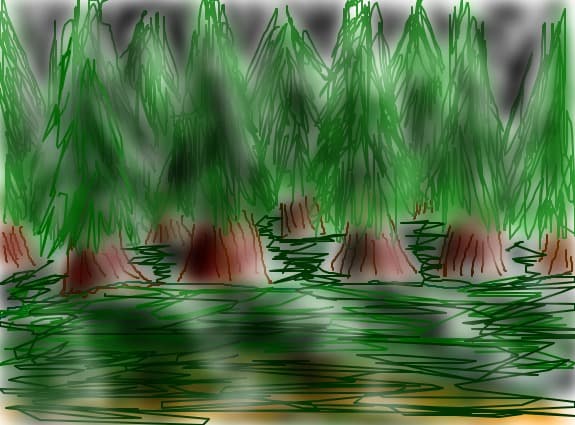 the incessant woods